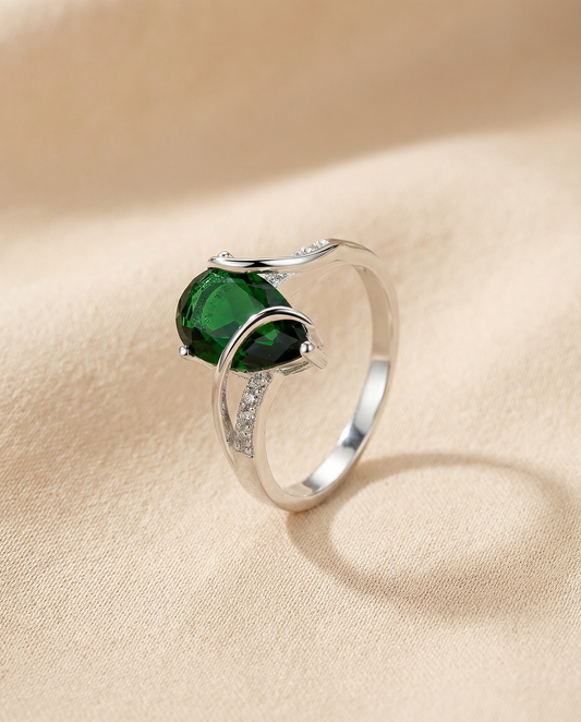 Emerald Embrace Ring