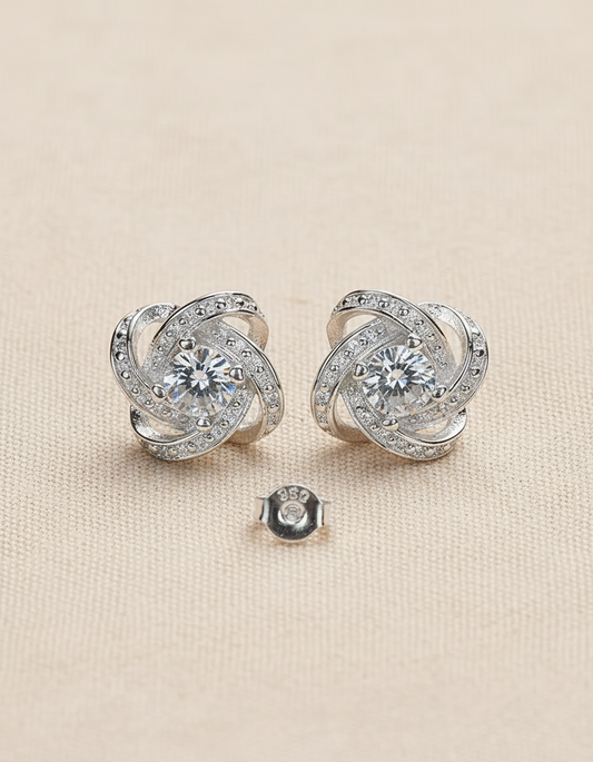 Bloom Spiral Studs